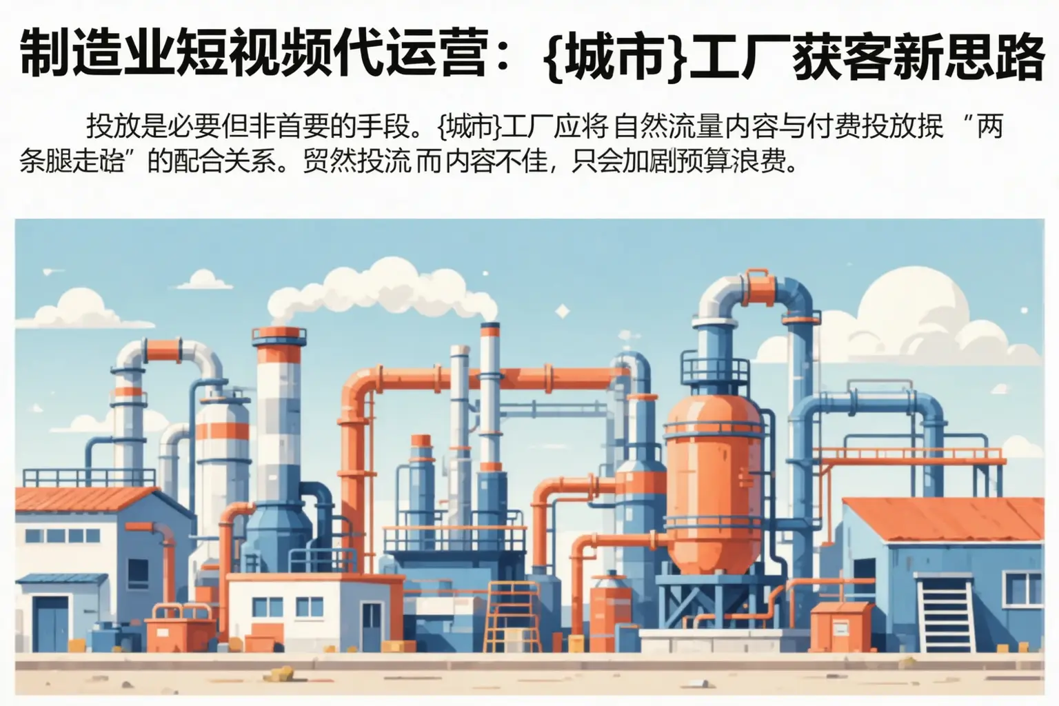 制造业短视频代运营:炎陵工厂获客新思路